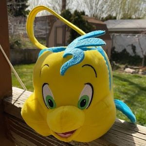 Little Mermaid Flounder Easter Bucket